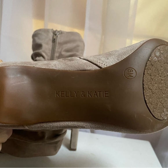 Kelly & Katie Biege Ankle Boots Woman’s 8 - Picture 4 of 6